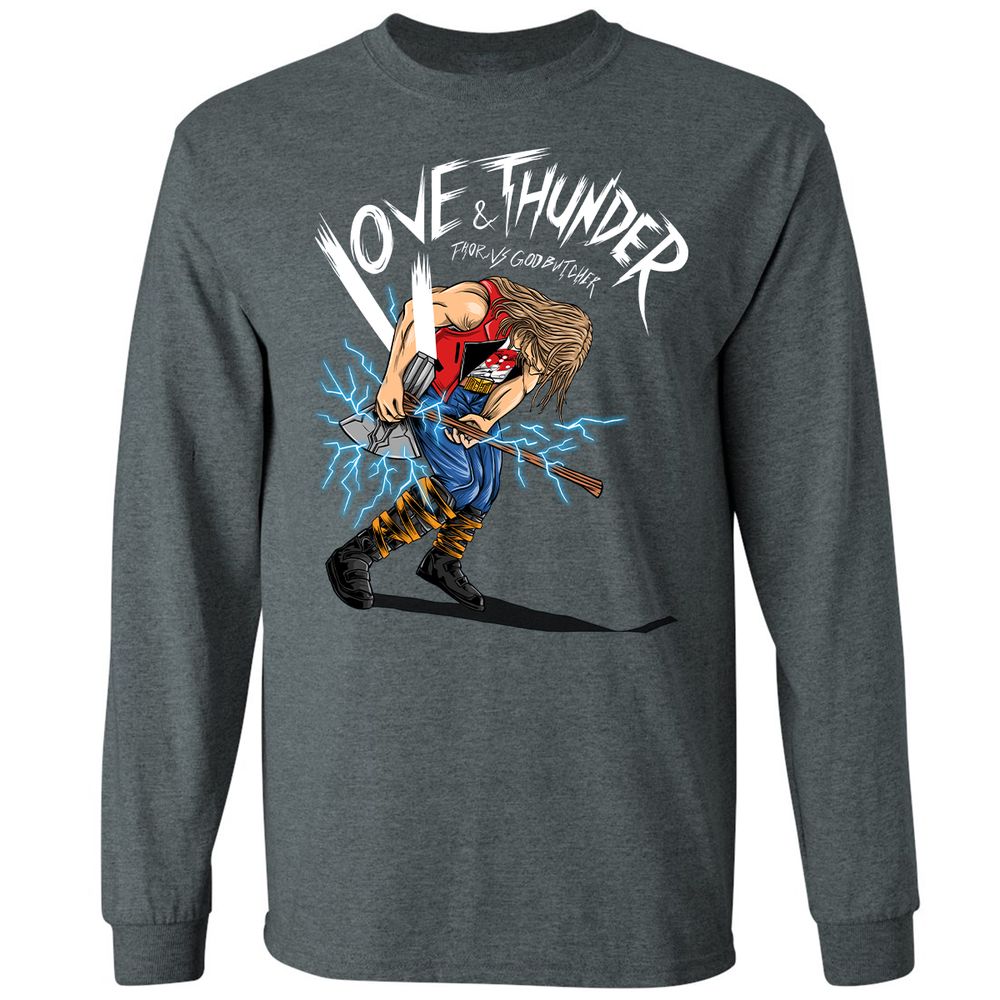 Long Sleeve T-Shirt - EPL7C2RC - Dark Heather - 15