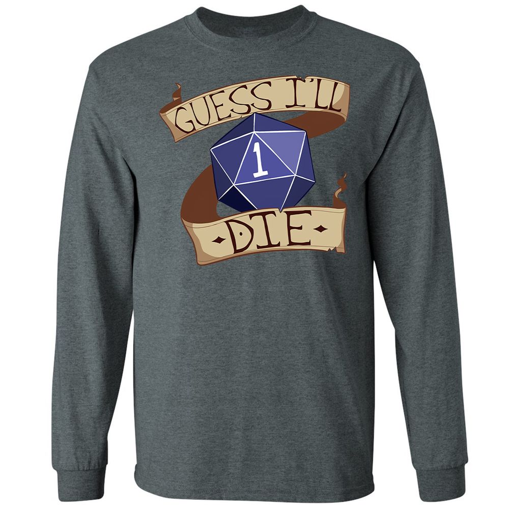 Long Sleeve T-Shirt - L5QB9TT9 - Dark Heather - 15