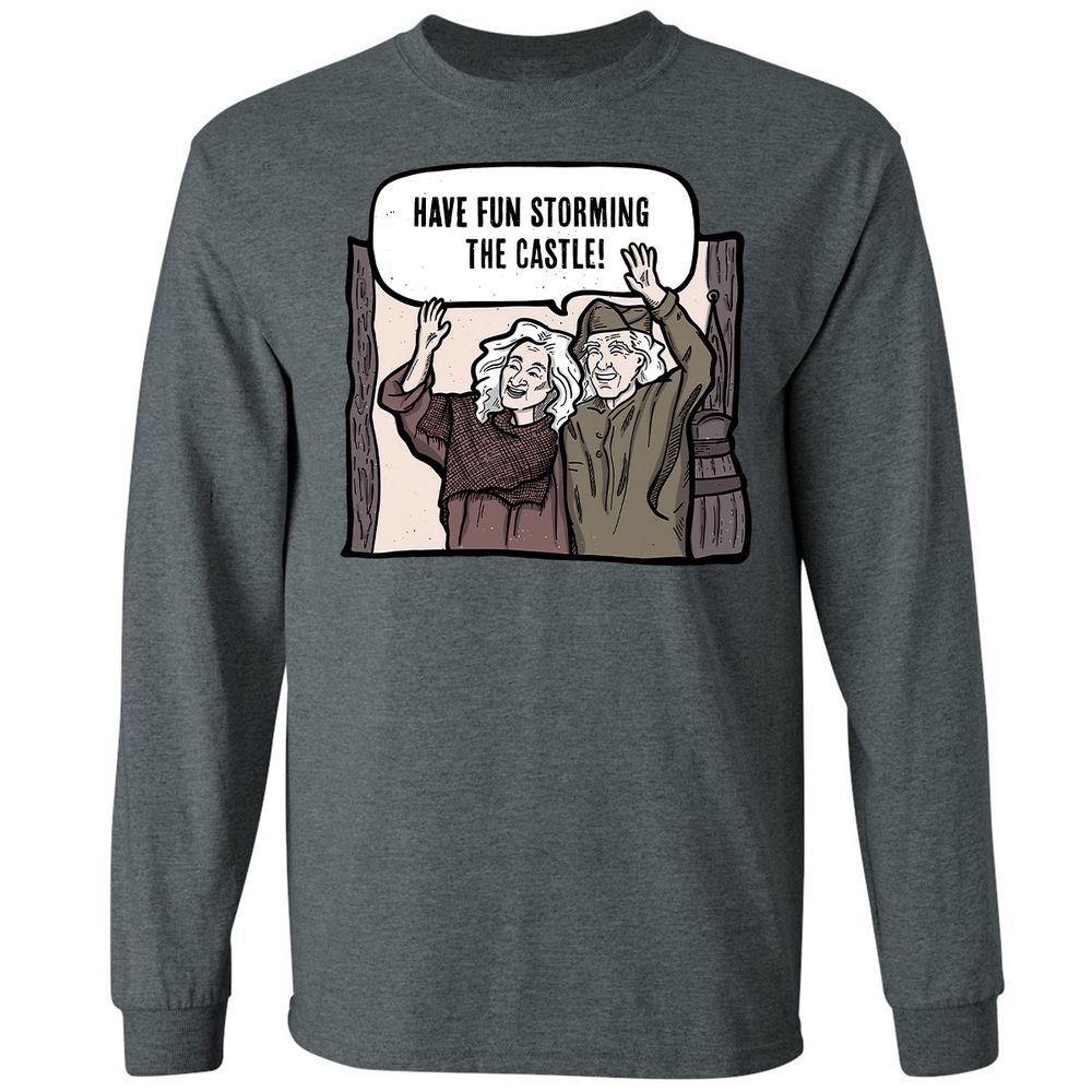 Long Sleeve T-Shirt - NQZTX449 - Dark Heather - 15