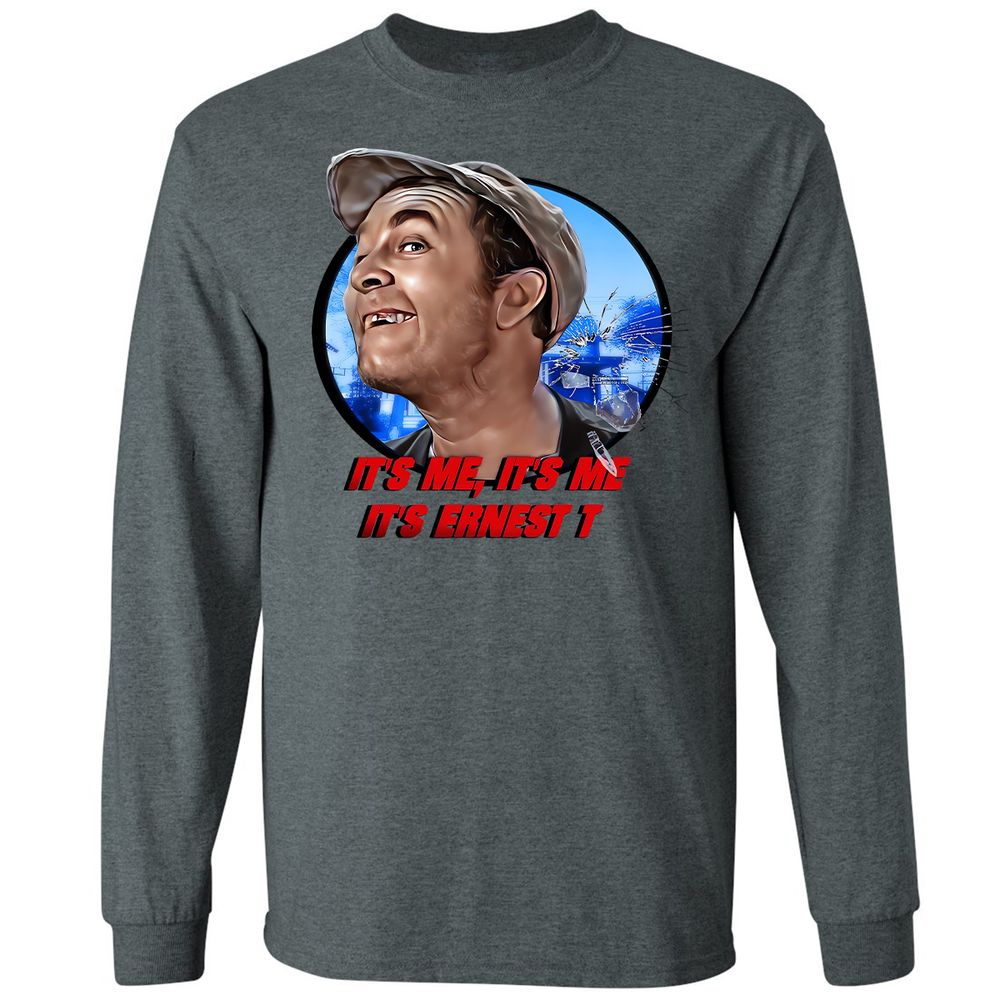 Long Sleeve T-Shirt - B1W3JKT5 - Dark Heather - 15