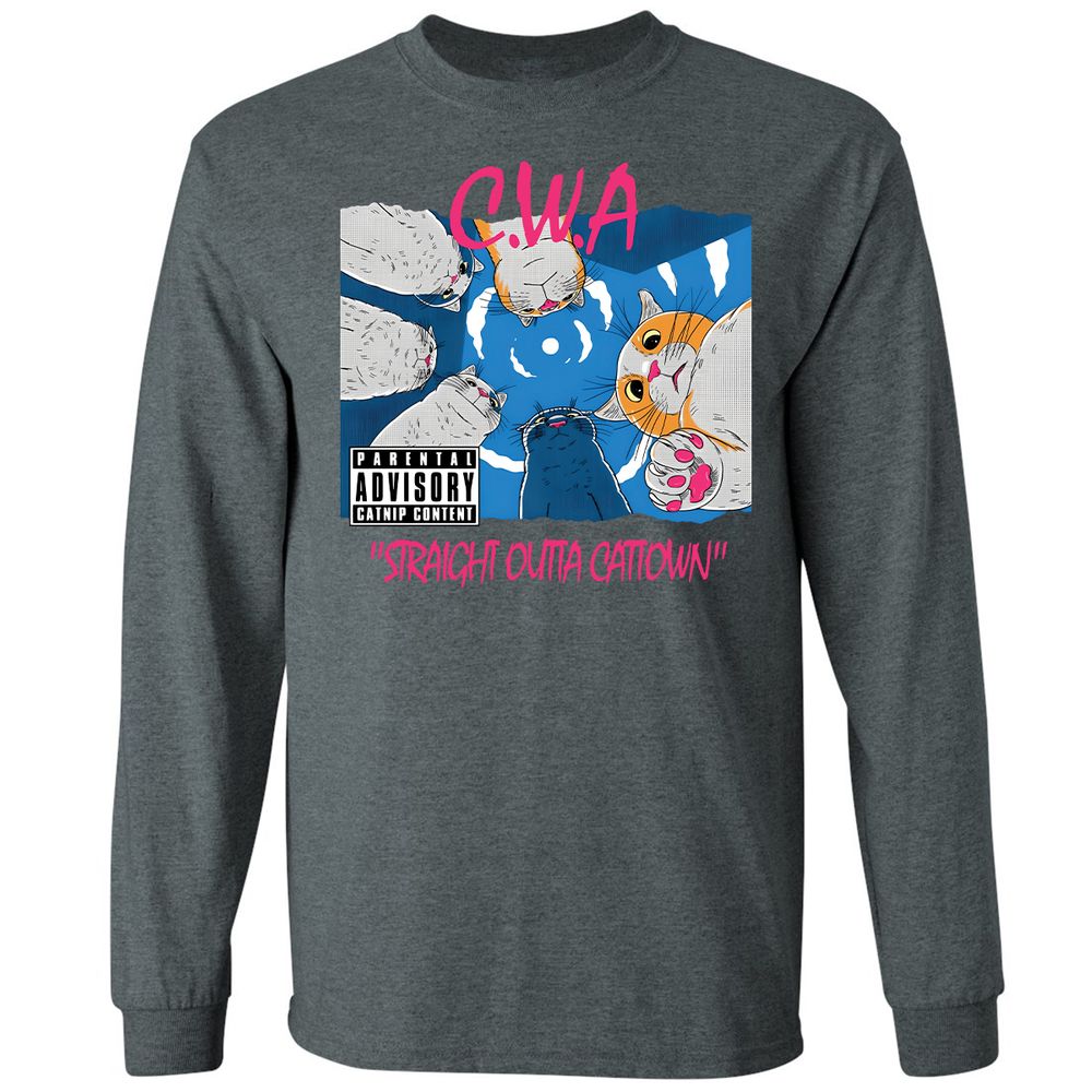 Long Sleeve T-Shirt - K7FUBXG5 - Dark Heather - 15