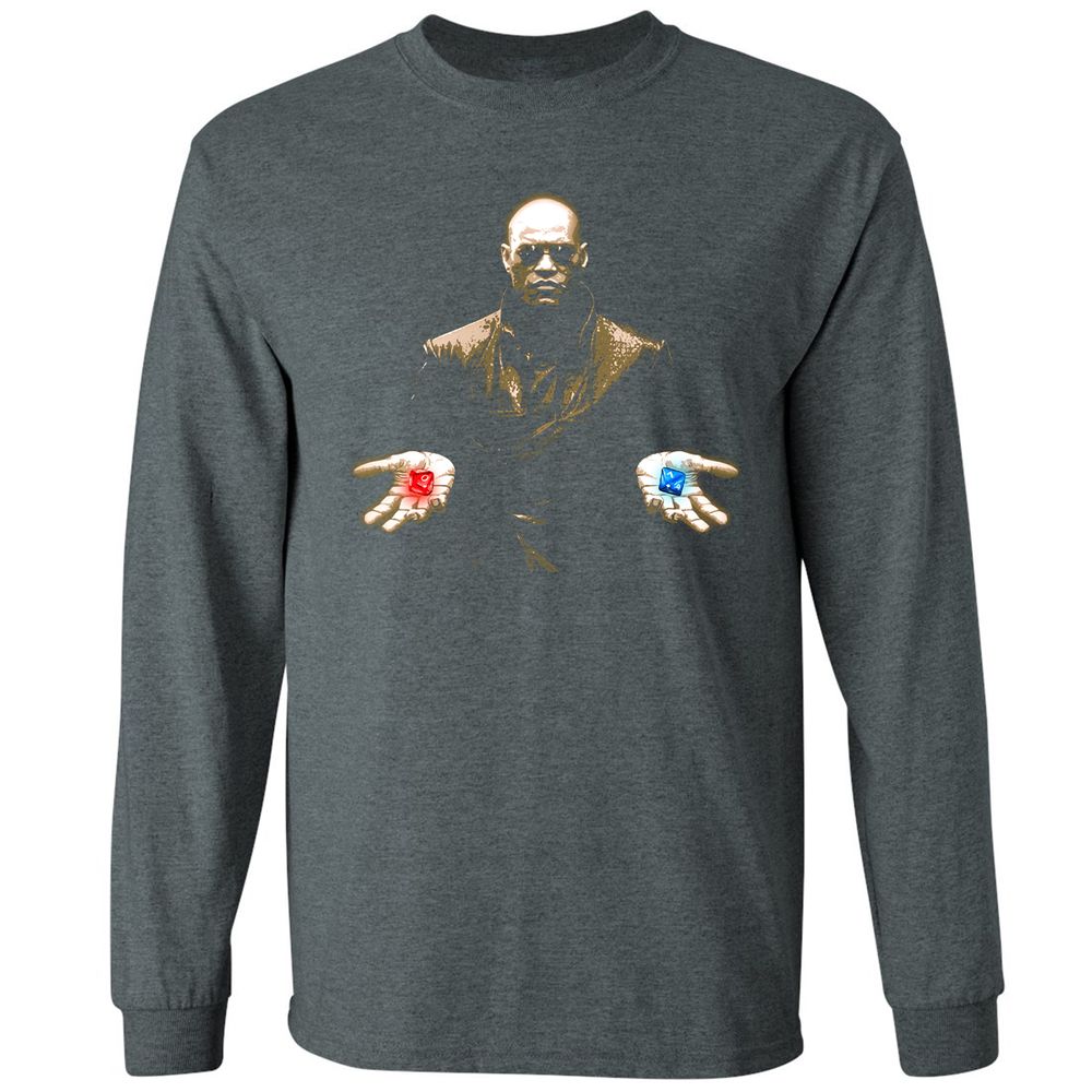 Long Sleeve T-Shirt - 81RBJL3U - Dark Heather - 15