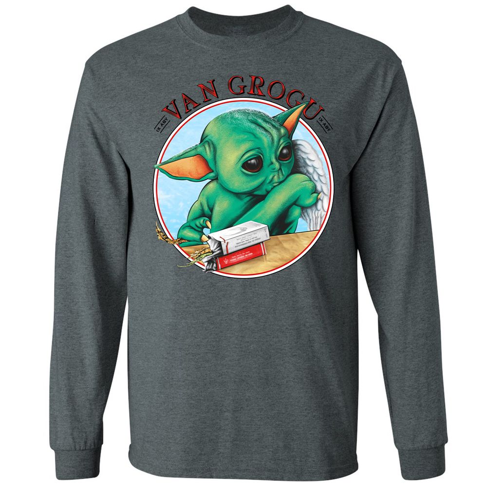 Long Sleeve T-Shirt - BPHC4QAG - Dark Heather - 15