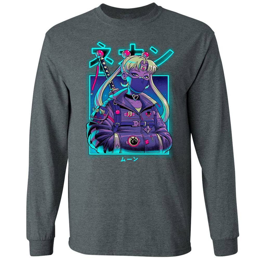 Long Sleeve T-Shirt - T4D45JHC - Dark Heather - 15