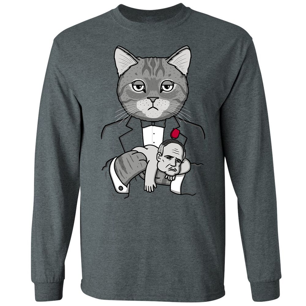 Long Sleeve T-Shirt - WNYSVSMK - Dark Heather - 15