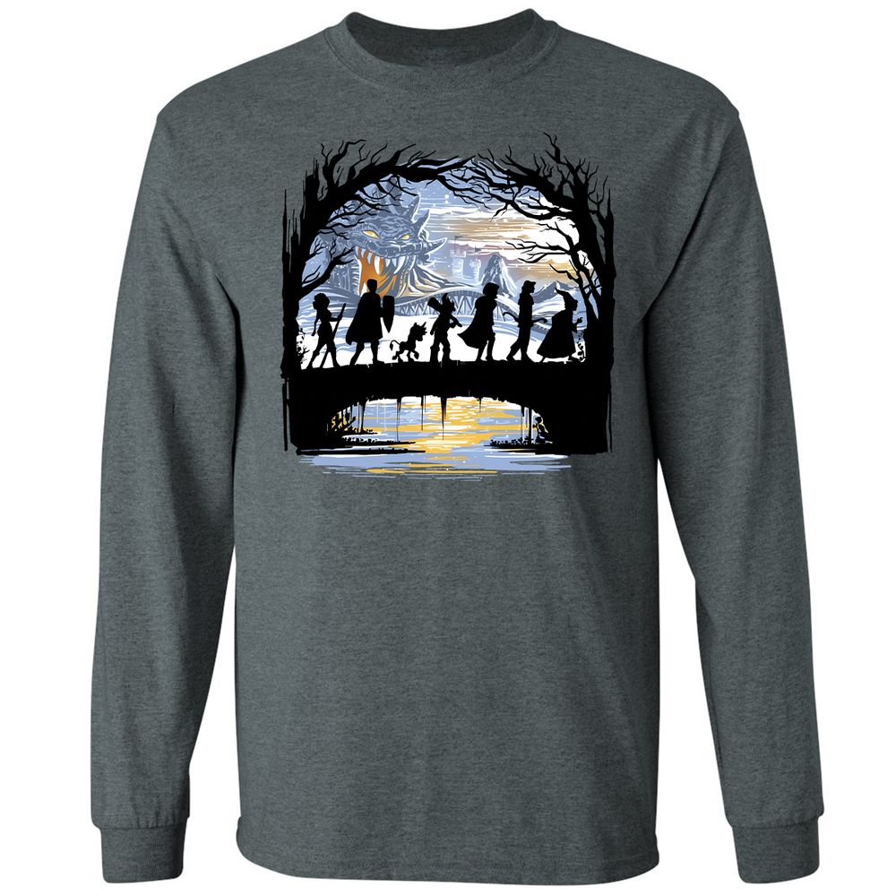 Long Sleeve T-Shirt - 6CL3C7PP - Dark Heather - 15