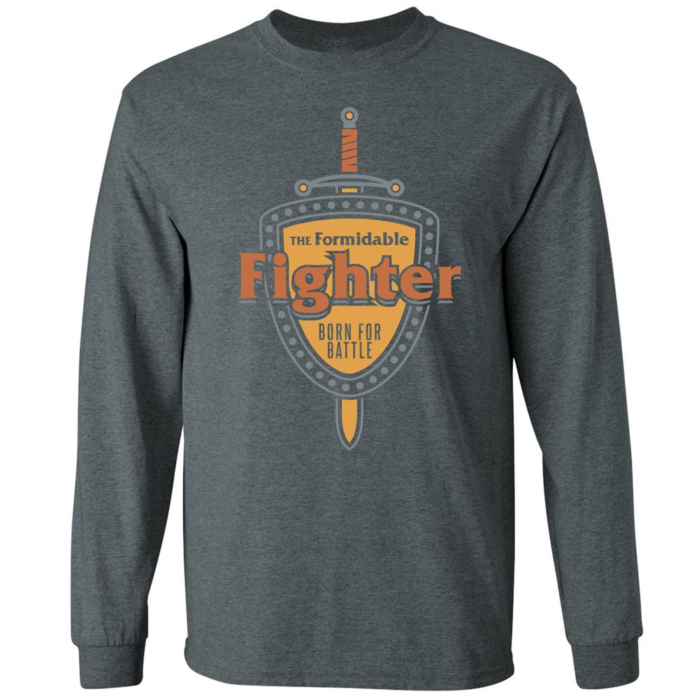 Long Sleeve T-Shirt - W56PUB9T - Dark Heather - 15