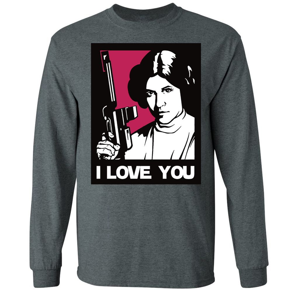 Long Sleeve T-Shirt - 1SQVLHU7 - Dark Heather - 15