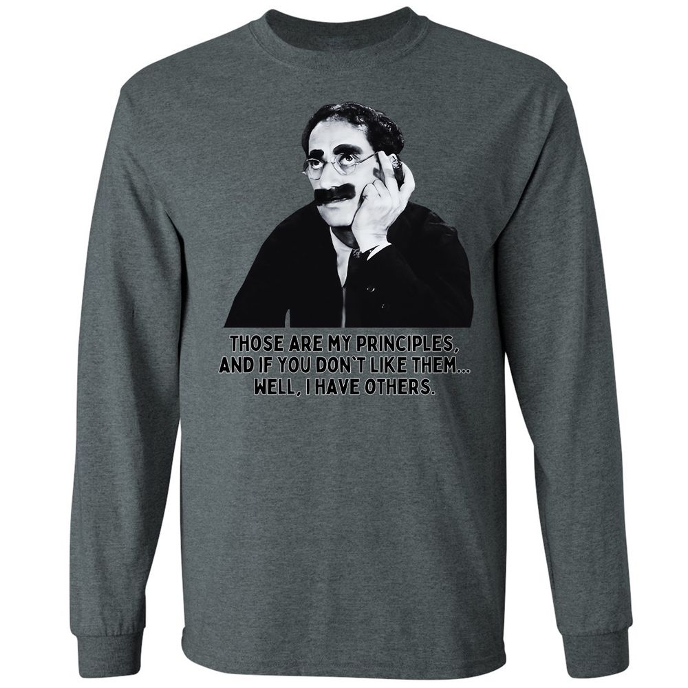 Long Sleeve T-Shirt - NRZGMQT2 - Dark Heather - 15