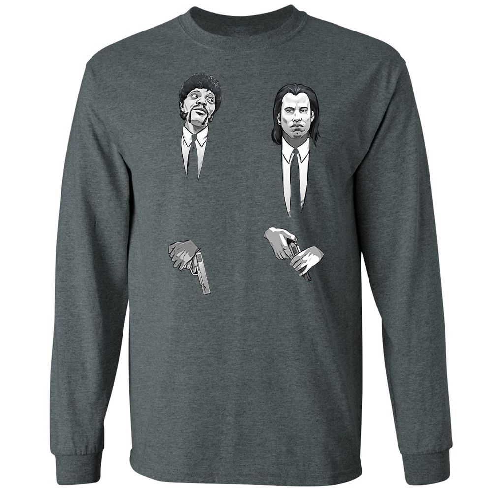 Long Sleeve T-Shirt - RQS1FHV1 - Dark Heather - 15