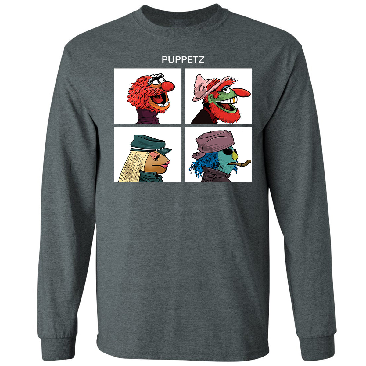 Long Sleeve T-Shirt - TEYAJW7Q - Dark Heather - 15