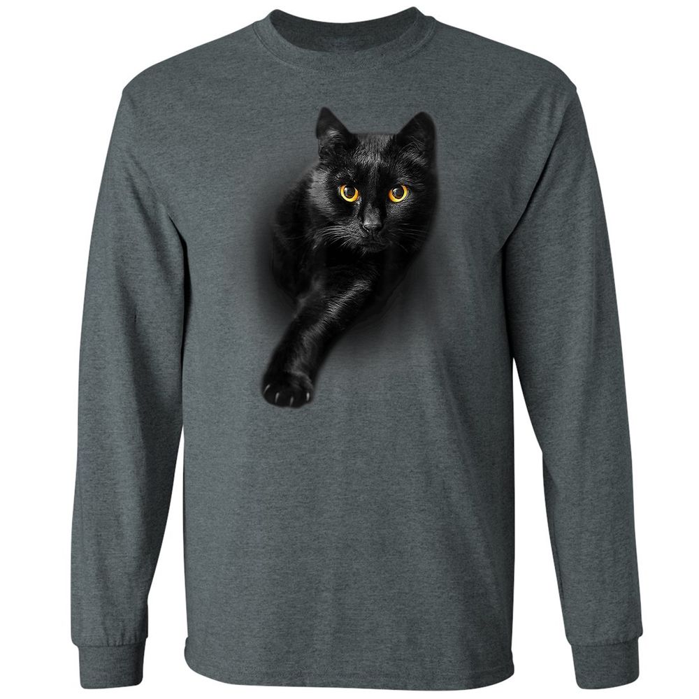 Long Sleeve T-Shirt - 9NW6ELH9 - Dark Heather - 15