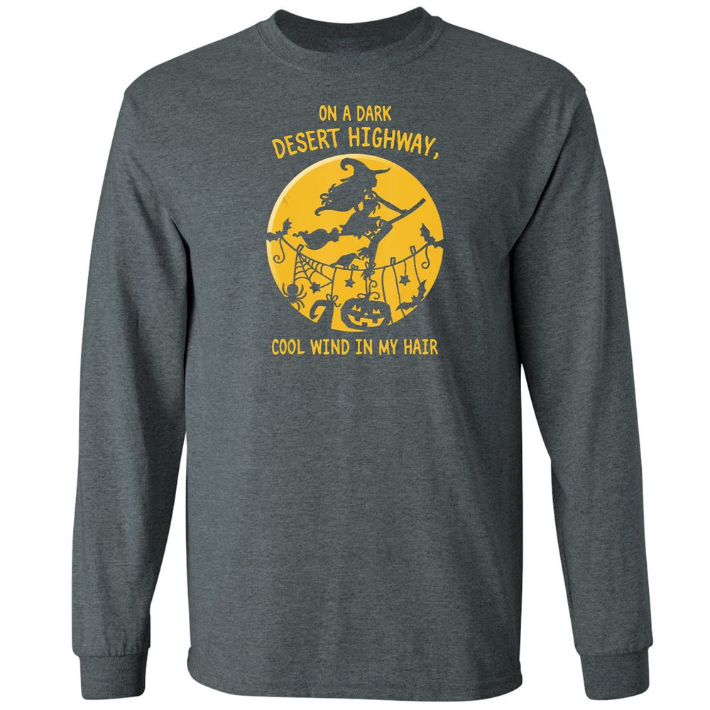 Long Sleeve T-Shirt - WENM854U - Dark Heather - 15