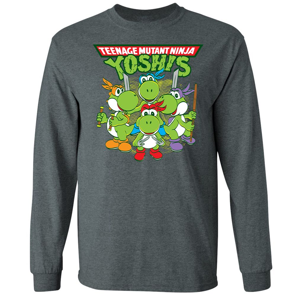 Long Sleeve T-Shirt - BPYK6ZTL - Dark Heather - 15