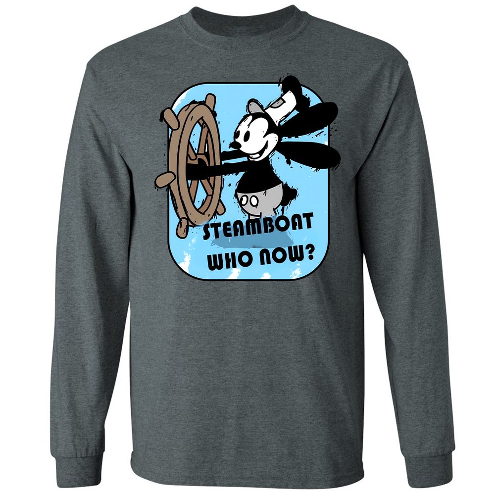Long Sleeve T-Shirt - HDWKAMFA - Dark Heather - 15