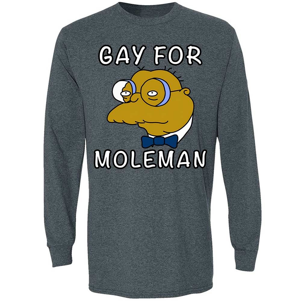 Gay for Moleman - Dark Heather - 15