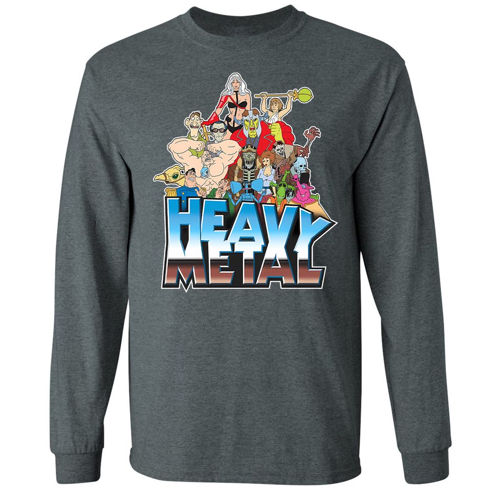 Long Sleeve T-Shirt - 92U6D8L6 - Dark Heather - 15