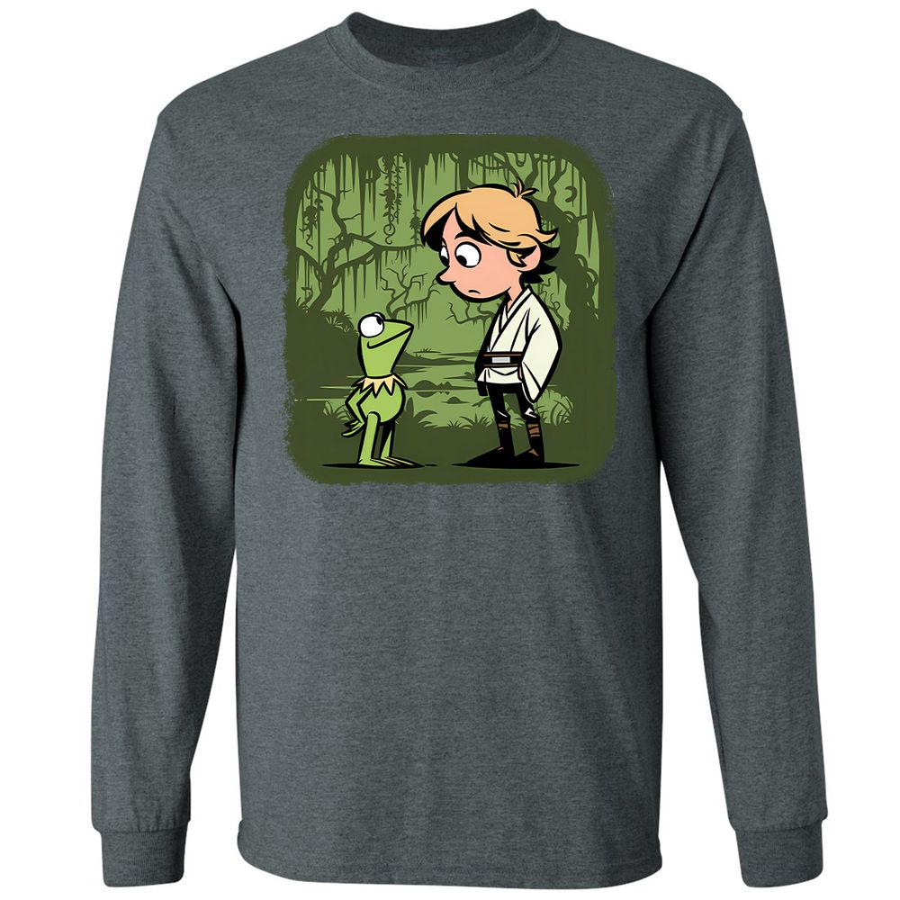 Long Sleeve T-Shirt - WN7ZUKWQ - Dark Heather - 15