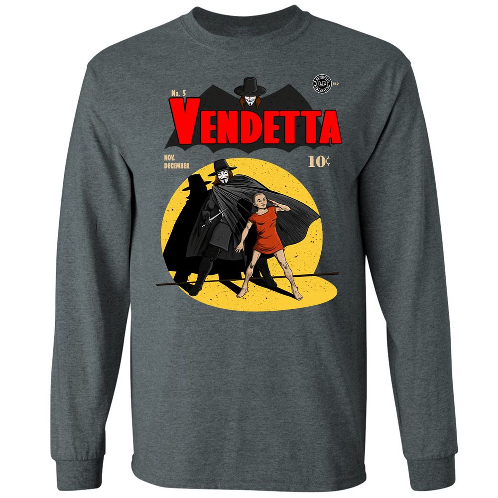 Long Sleeve T-Shirt - L92G361A - Dark Heather - 15