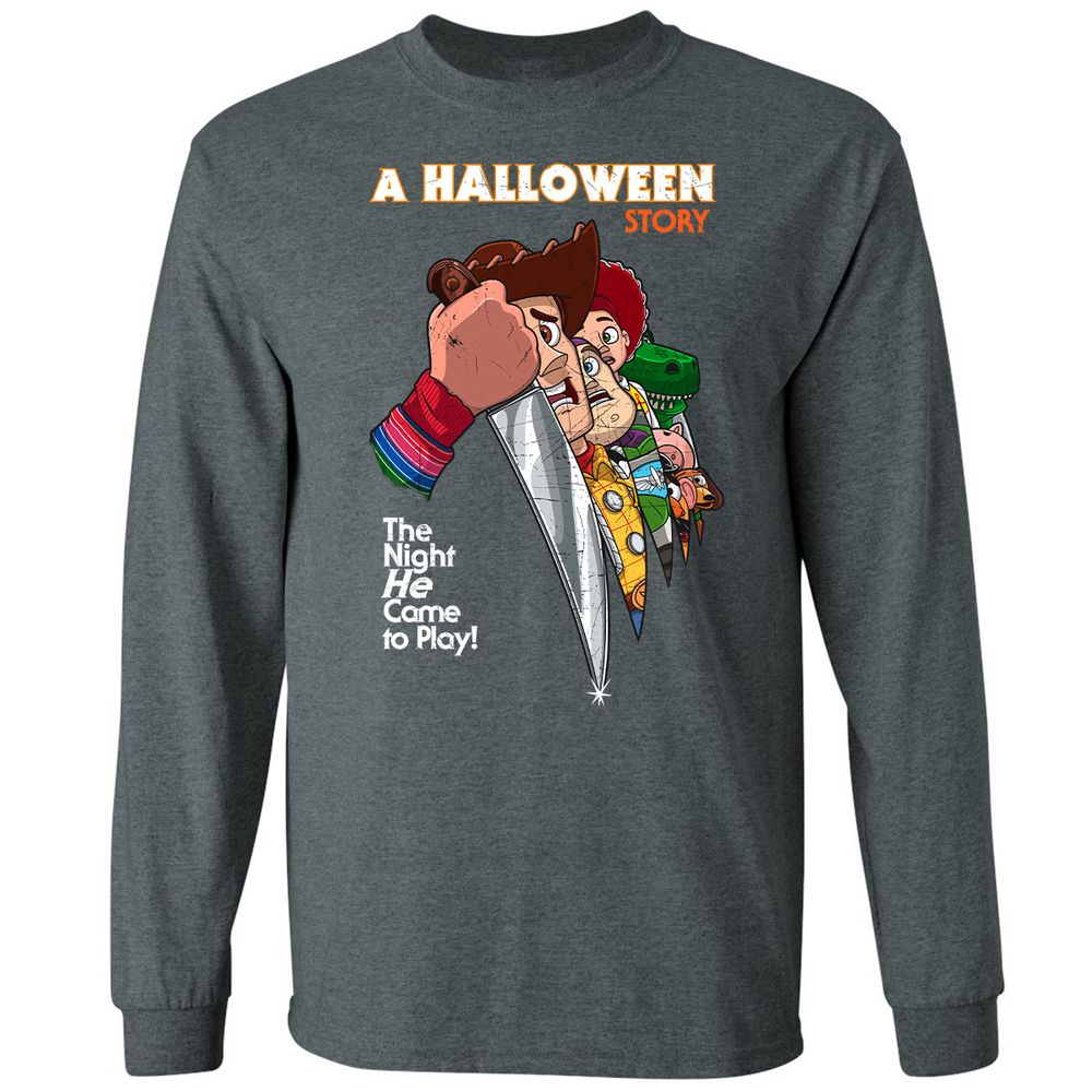 Long Sleeve T-Shirt - E22WT4DJ - Dark Heather - 15