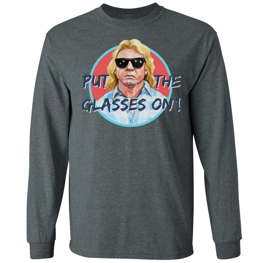 Long Sleeve T-Shirt - 8Q5HPNMN - Dark Heather - 15