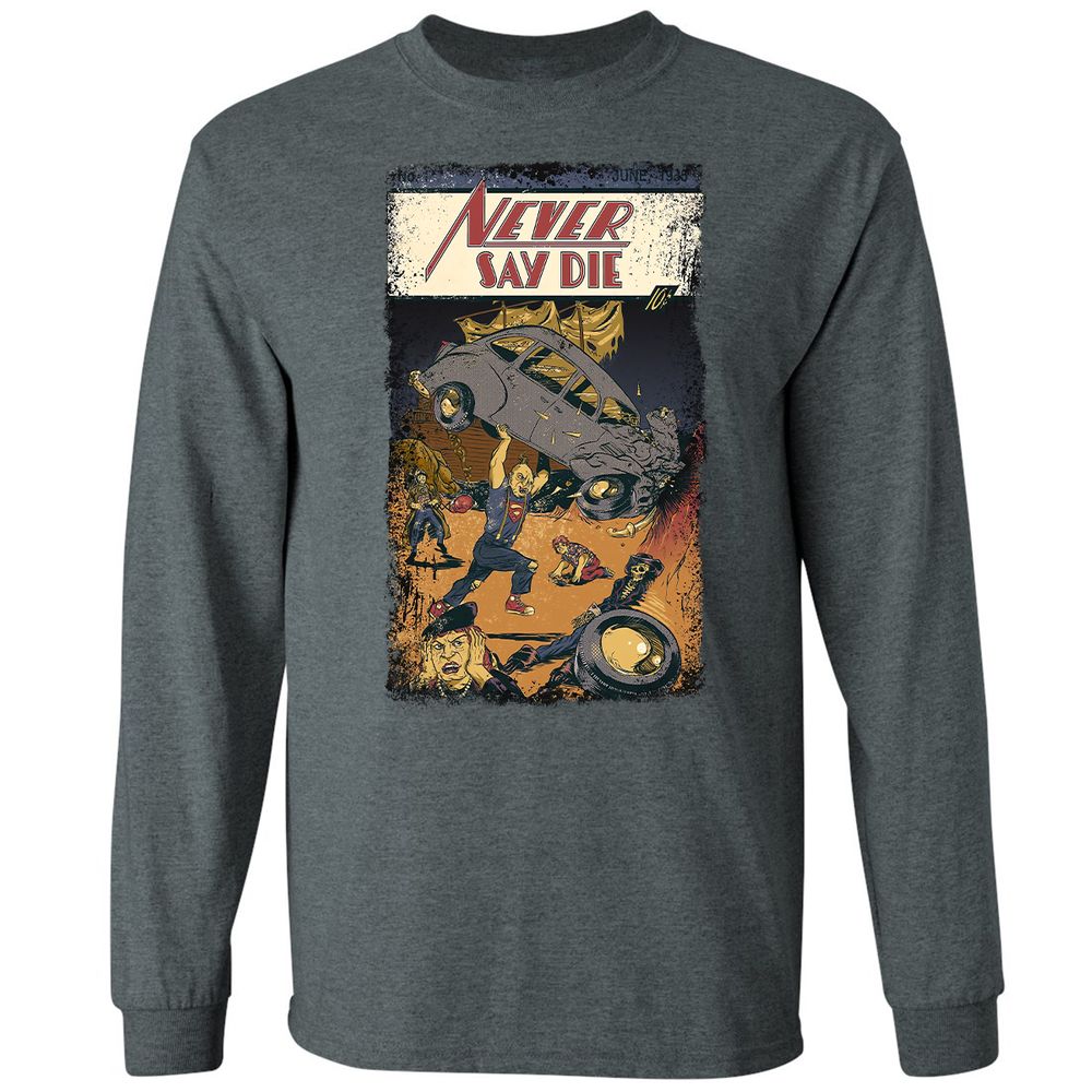 Long Sleeve T-Shirt - SA41AZAH - Dark Heather - 15