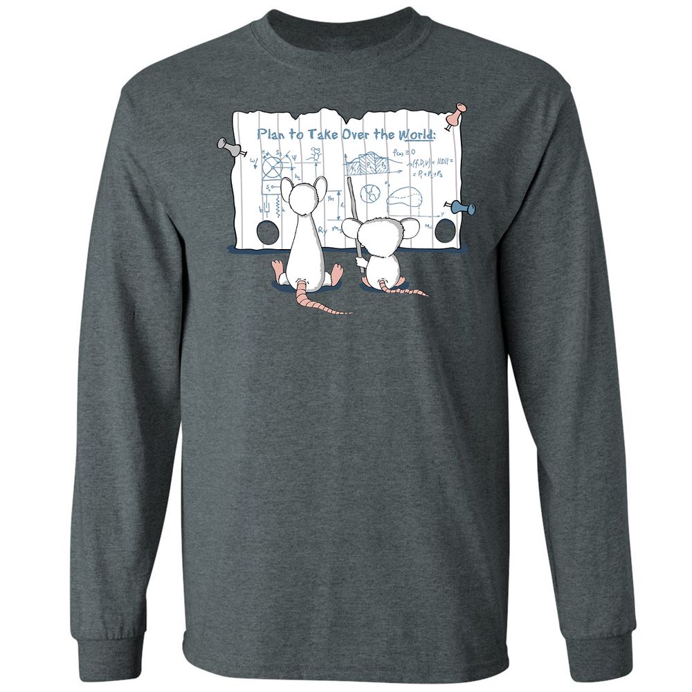 Long Sleeve T-Shirt - AZ9CA397 - Dark Heather - 15