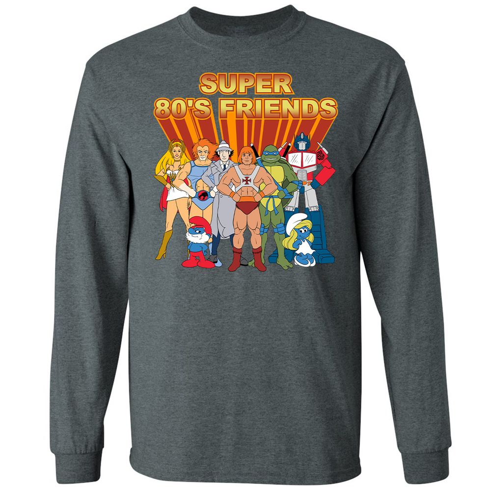 Long Sleeve T-Shirt - T5WBHCW4 - Dark Heather - 15