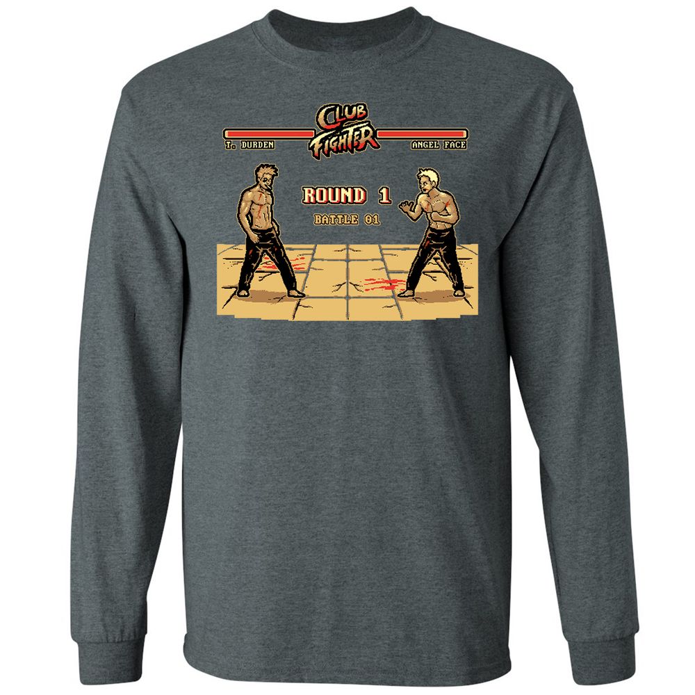 Long Sleeve T-Shirt - TCZDEW82 - Dark Heather - 15