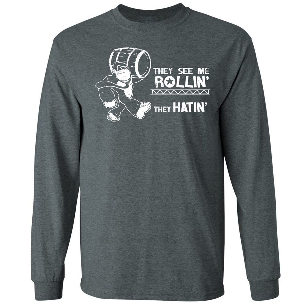 Long Sleeve T-Shirt - LZ3T2EHB - Dark Heather - 15