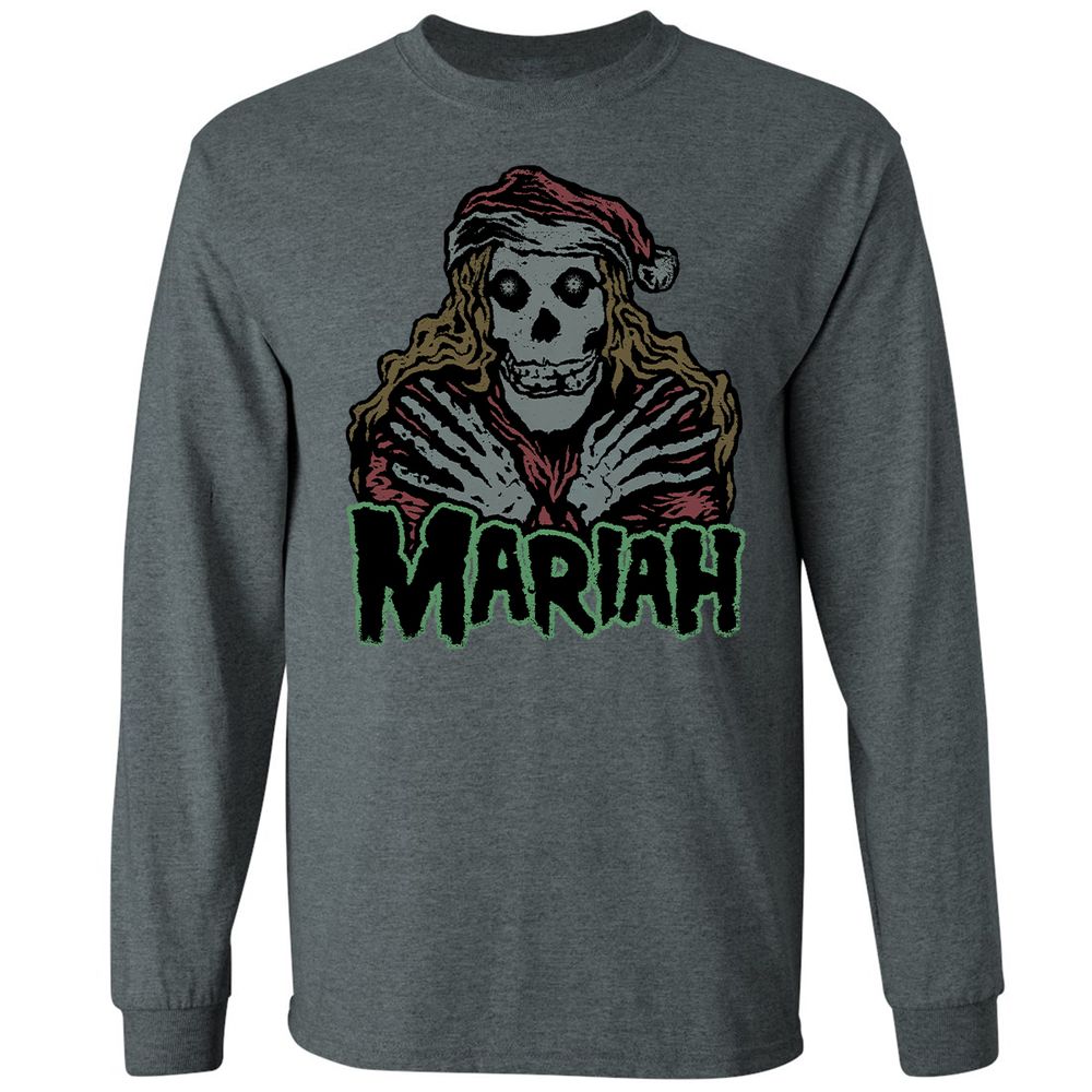 Long Sleeve T-Shirt - BYMFB7TK - Dark Heather - 15