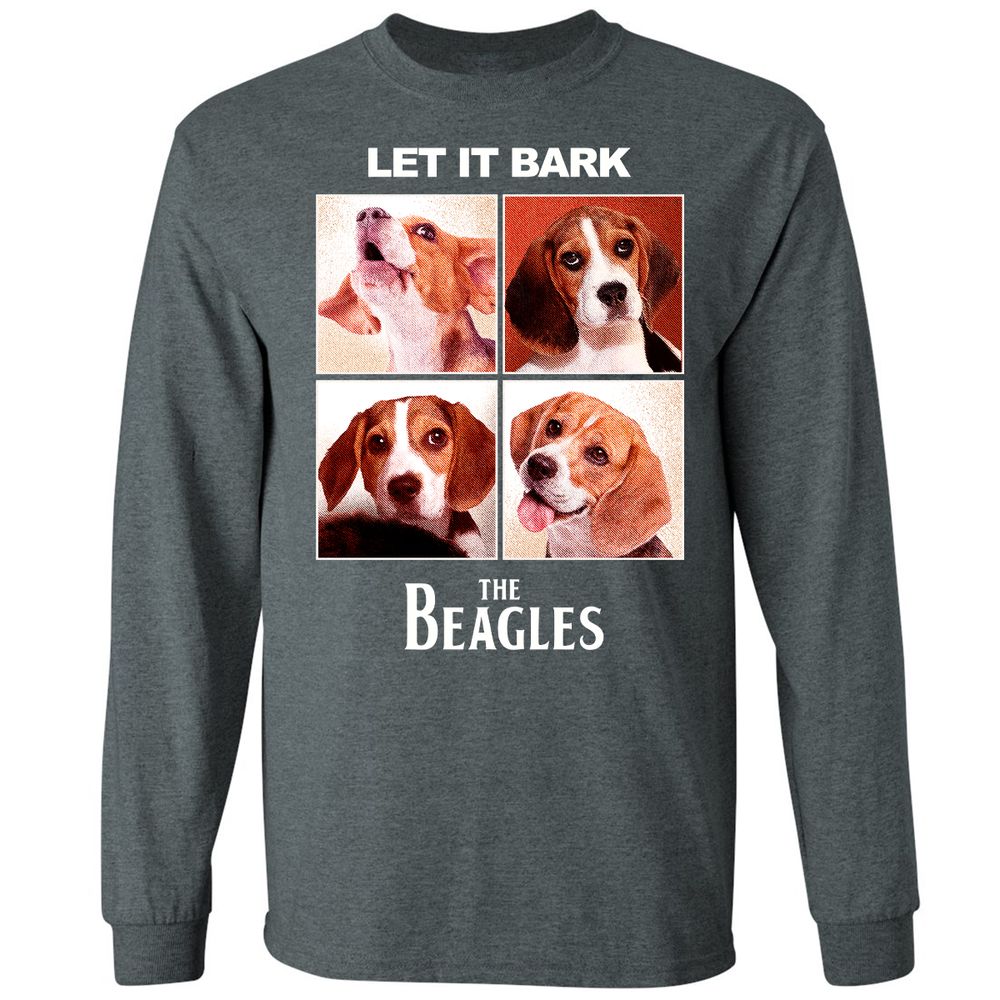 Long Sleeve T-Shirt - Z9A7K6M3 - Dark Heather - 15