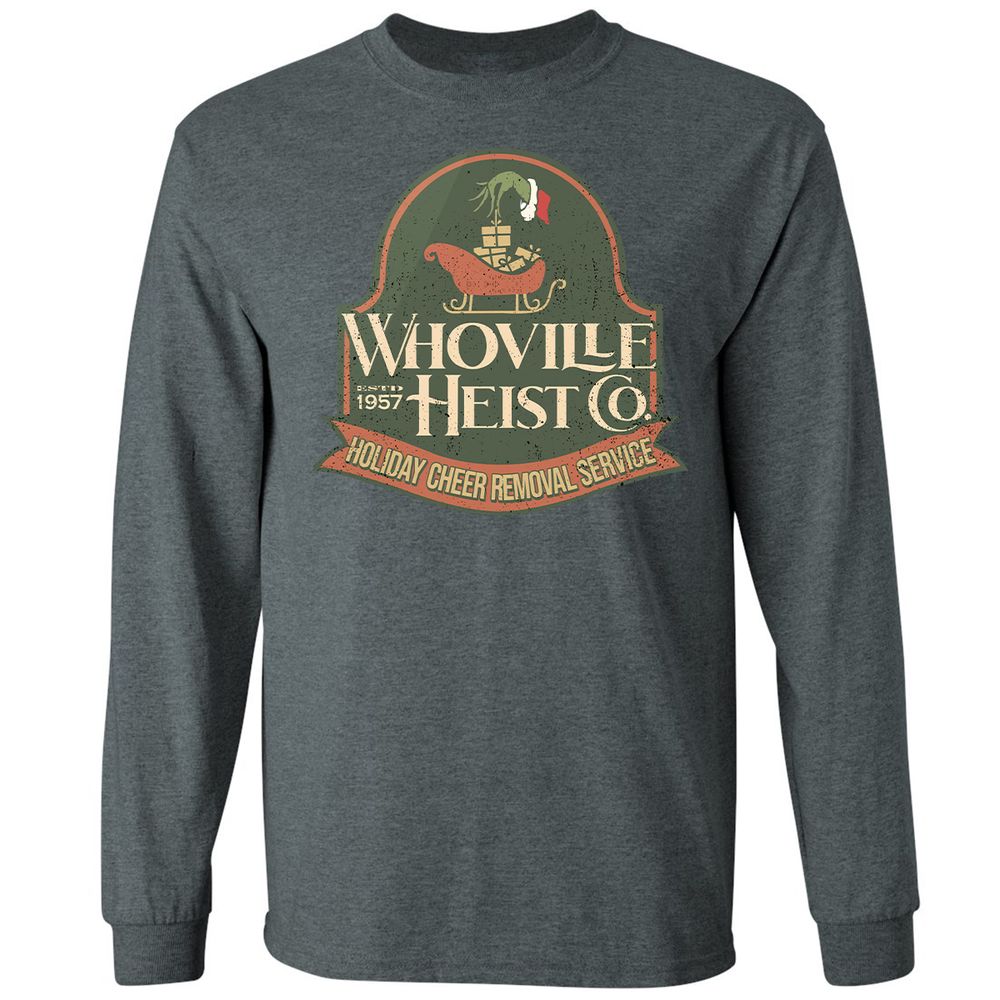 Long Sleeve T-Shirt - NZP6NQCL - Dark Heather - 15