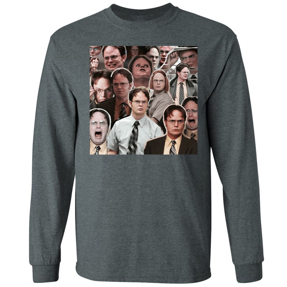 Long Sleeve T-Shirt - 4UK55AZ3 - Dark Heather - 15