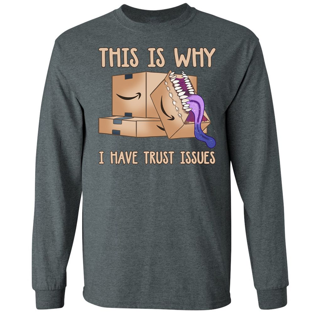 Long Sleeve T-Shirt - FSU4BN58 - Dark Heather - 15