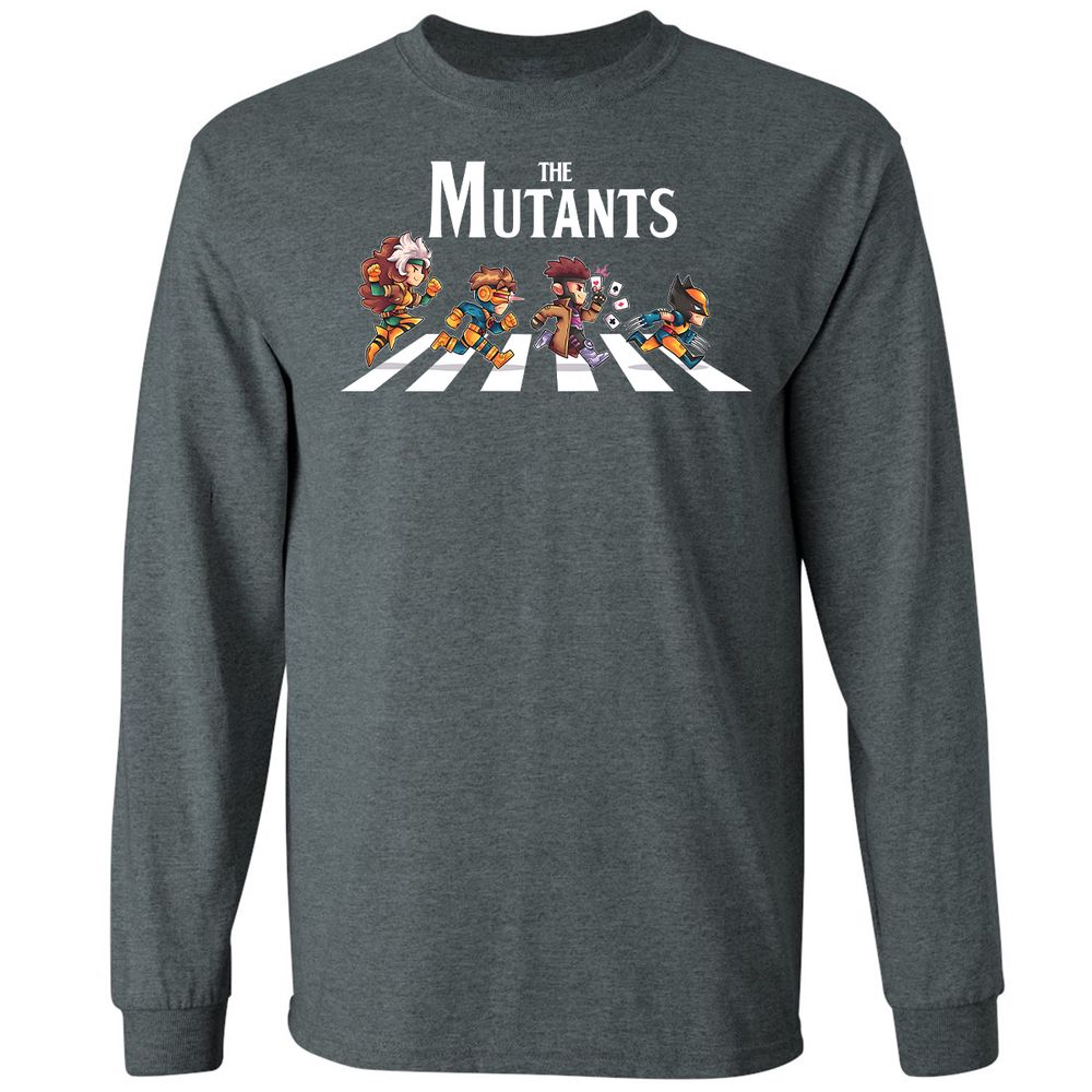 Long Sleeve T-Shirt - HQHS834F - Dark Heather - 15