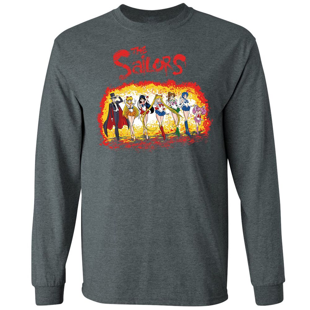 Long Sleeve T-Shirt - 8DLSBJXV - Dark Heather - 15