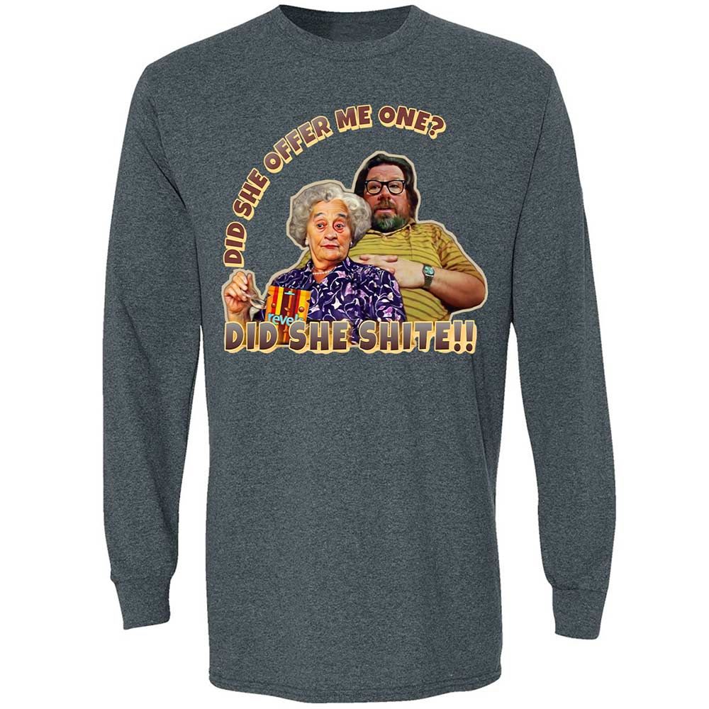 Long Sleeve T-Shirt - 1E3EXNDV - Dark Heather - 15