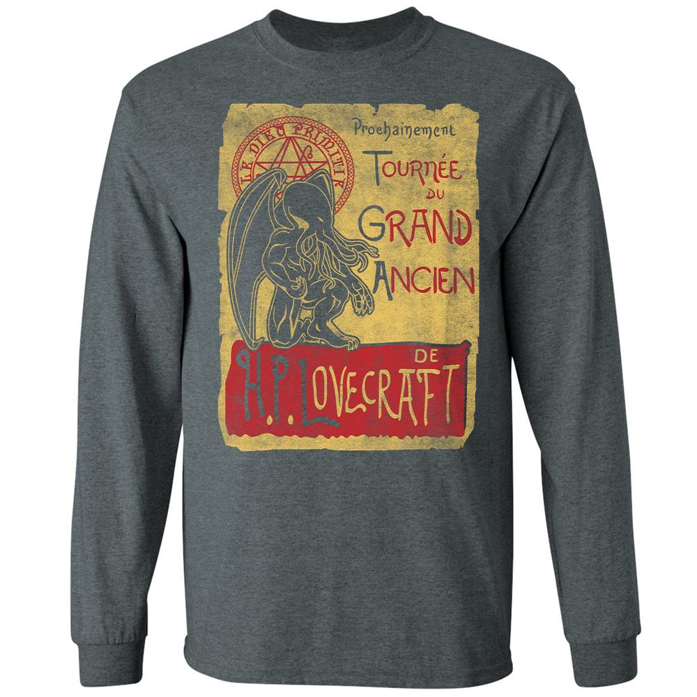 Long Sleeve T-Shirt - DY29NVPN - Dark Heather - 15