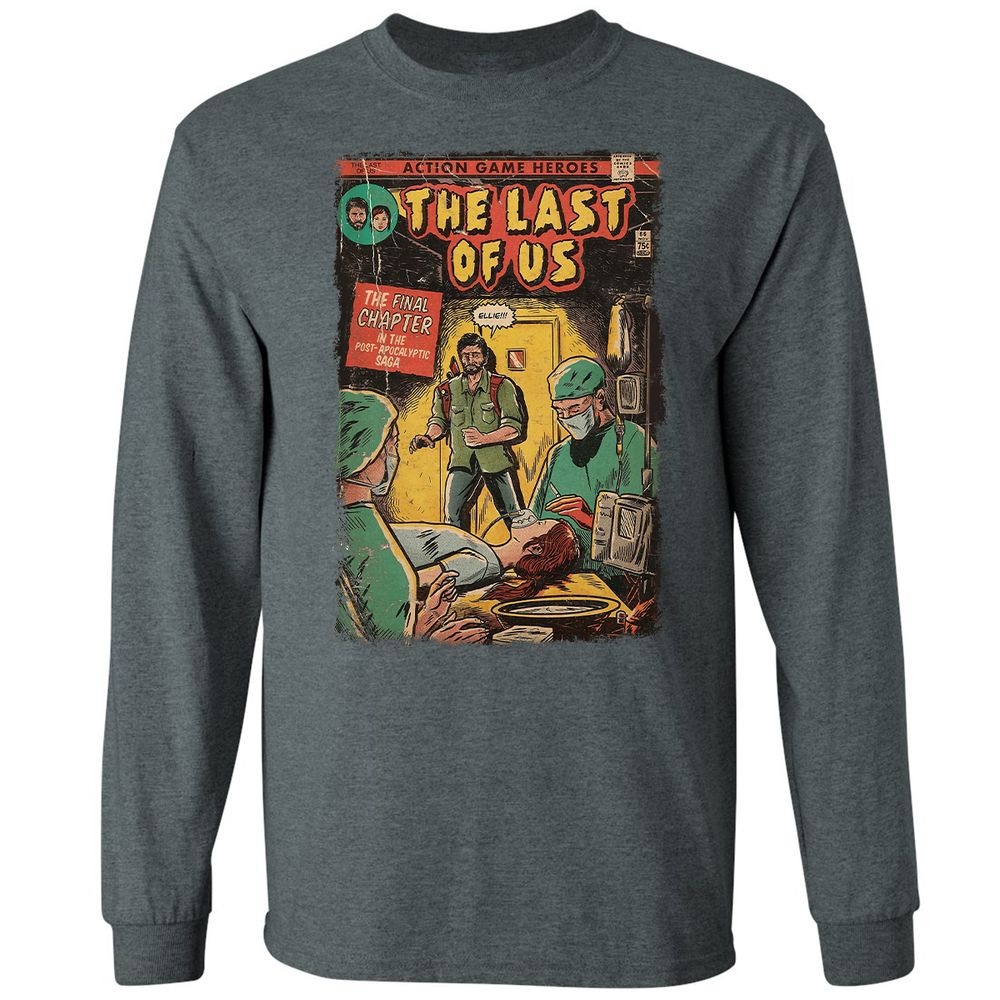 Long Sleeve T-Shirt - RTUZYNKB - Dark Heather - 15