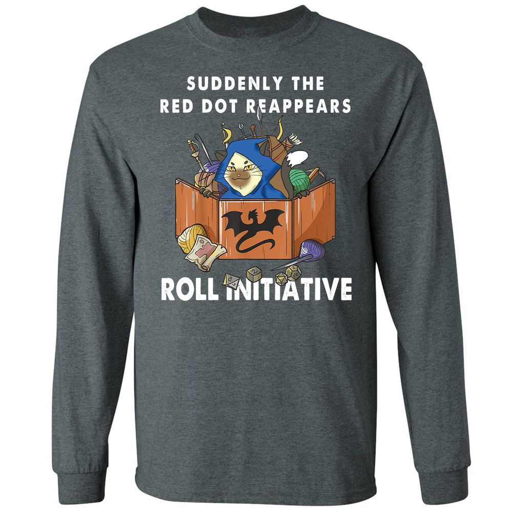 Long Sleeve T-Shirt - CPG8LJEK - Dark Heather - 15