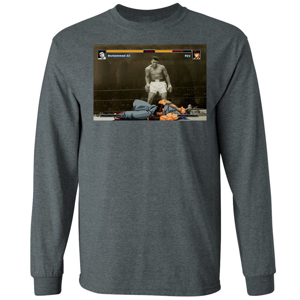 Long Sleeve T-Shirt - SHPUH31A - Dark Heather - 15