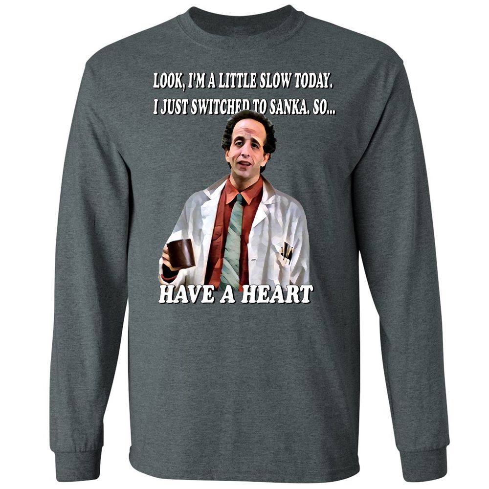 Long Sleeve T-Shirt - J55E9PV5 - Dark Heather - 15