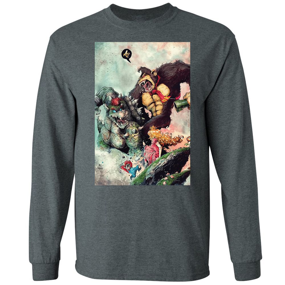 Long Sleeve T-Shirt - RYC4EWDX - Dark Heather - 15