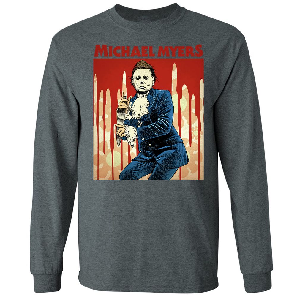 Long Sleeve T-Shirt - NQHPV4TK - Dark Heather - 15