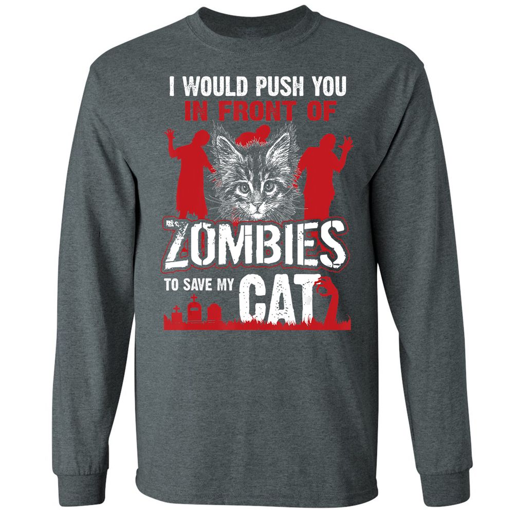 Long Sleeve T-Shirt - M1RE8M6G - Dark Heather - 15