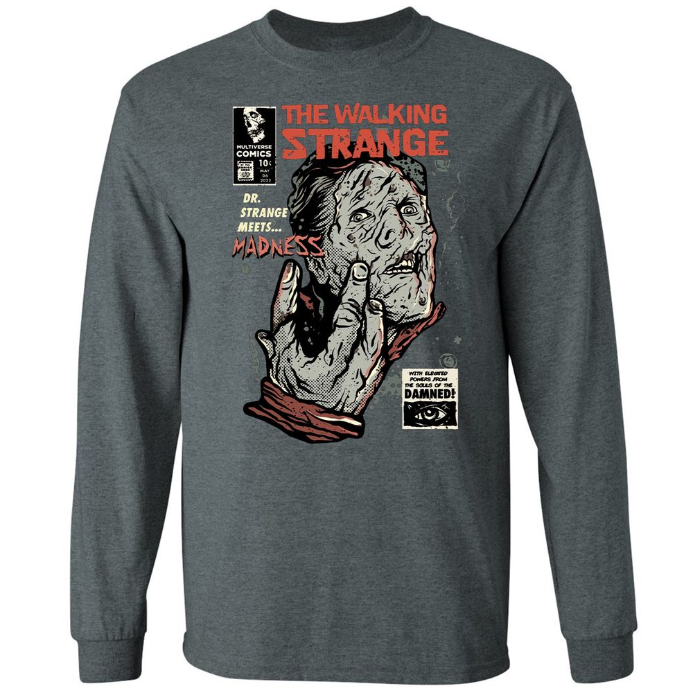 Long Sleeve T-Shirt - YEWEL1U3 - Dark Heather - 15