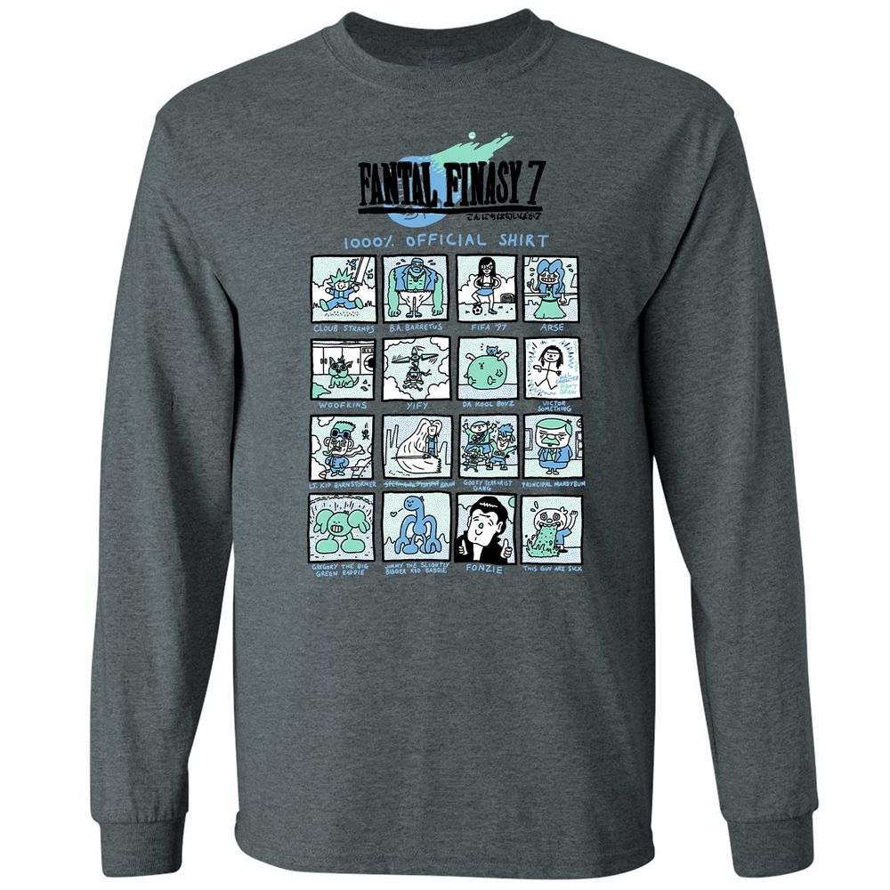 Long Sleeve T-Shirt - PEMHH2B4 - Dark Heather - 15