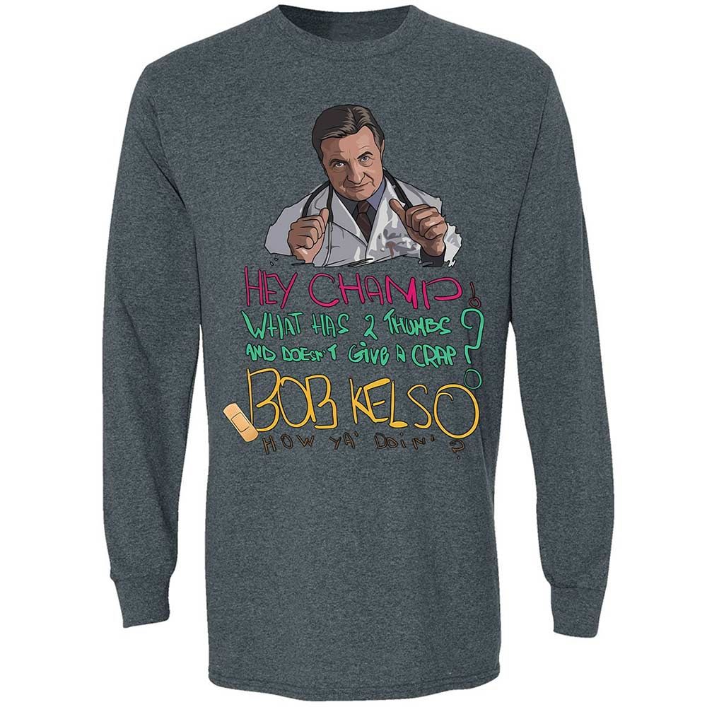 Long Sleeve T-Shirt - UV5NNMCL - Dark Heather - 15