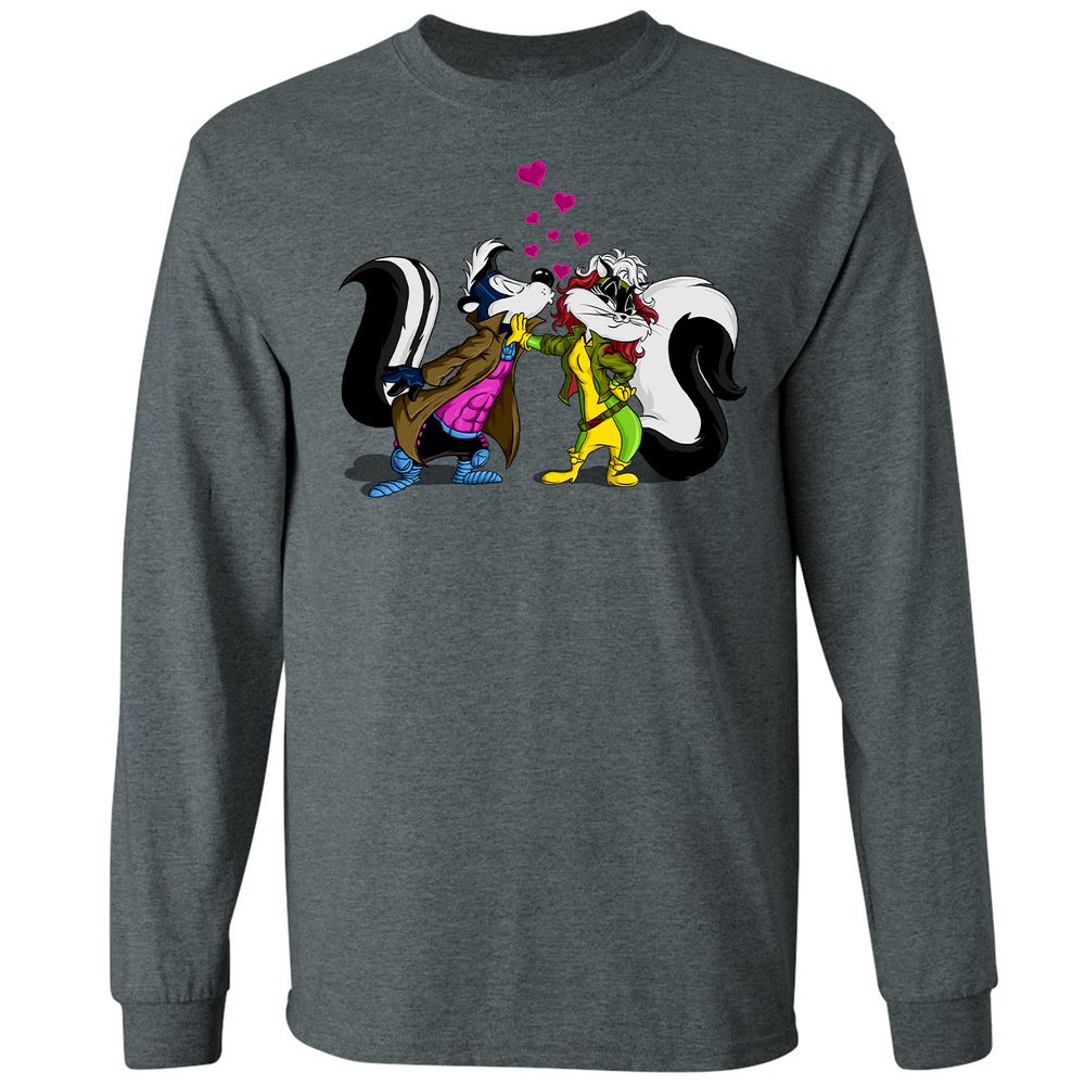 Long Sleeve T-Shirt - SF2VAB68 - Dark Heather - 15